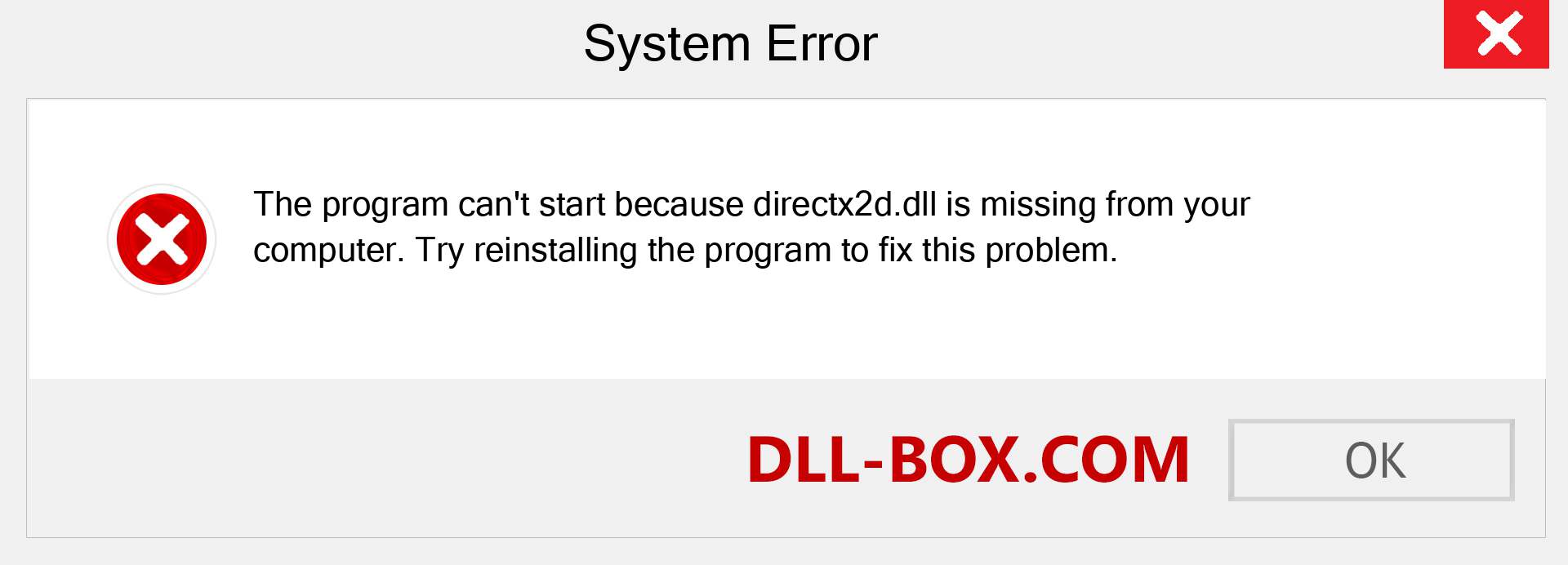  directx2d.dll file is missing?. Download for Windows 7, 8, 10 - Fix  directx2d dll Missing Error on Windows, photos, images
